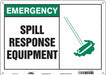Safety Sign 10 in x 14 in Polyethylene