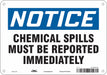 Safety Sign 7 in x 10 in Aluminum
