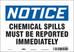 Safety Sign 7 in x 10 in Vinyl