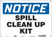 Safety Sign 10 in x 14 in Polyethylene