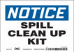 Safety Sign 5 in x 7 in Vinyl