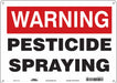 Safety Sign 10 inx14 in Polyethylene