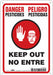 J8483 Safety Sign 10 inx7 in Polyethylene