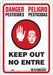 J8483 Safety Sign 10 in x 7 in Vinyl