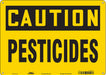 Safety Sign 10 in x 14 in Polyethylene