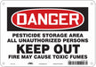 Safety Sign 7 in x 10 in Aluminum