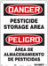 Safety Sign 14 inx10 in Polyethylene