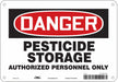 Safety Sign 7 in x 10 in Aluminum
