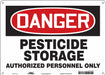 Safety Sign 10 inx14 in Aluminum