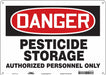Safety Sign 10 in x 14 in Vinyl