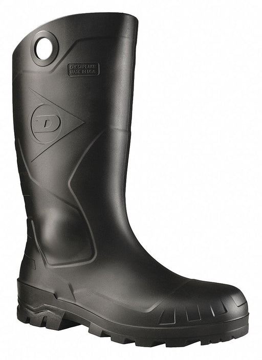 J6898 Rubber Boot Unisex 9 Knee Black PR