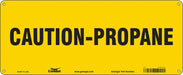 Safety Sign 7 in x 17 in Aluminum