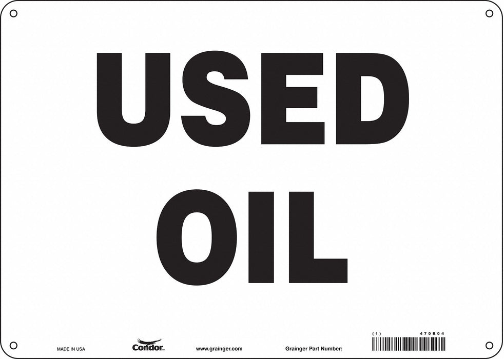 J7036 Safety Sign 10 inx14 in Aluminum