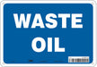 J8138 Safety Sign 7 in x 10 in Aluminum