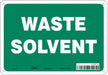 Safety Sign 7 in x 10 in Aluminum