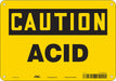 Safety Sign 7 in x 10 in Aluminum