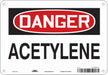Safety Sign 7 inx10 in Polyethylene