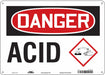 Safety Sign 10 inx14 in Aluminum