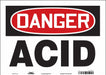 J6910 Safety Sign 10 inx14 in Vinyl