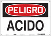 Safety Sign 10 inx14 in Aluminum