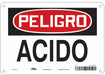 Safety Sign 7 in x 10 in Polyethylene