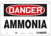Safety Sign 7 inx10 in Polyethylene