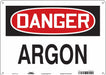 Safety Sign 10 in x 14 in Polyethylene