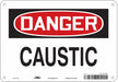 Safety Sign 7 inx10 in Polyethylene