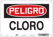 Safety Sign 7 in x 10 in Aluminum