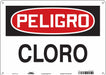 Safety Sign 10 in x 14 in Polyethylene