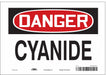 Safety Sign 7 in x 10 in Vinyl