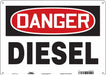 Safety Sign 10 inx14 in Polyethylene