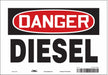 Safety Sign 7 inx10 in Vinyl