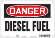 J6920 Safety Sign 7 inx10 in Polyethylene