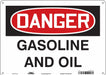 Safety Sign 10 inx14 in Polyethylene