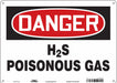 Safety Sign 10 in x 14 in Aluminum