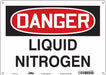 Safety Sign 10 inx14 in Polyethylene