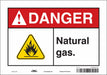 Safety Sign 7 inx10 in Vinyl