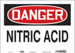 Safety Sign 10 in x 14 in Vinyl