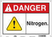 Safety Sign 10 inx14 in Aluminum