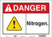 Safety Sign 10 in x 14 in Vinyl