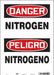 Safety Sign 14 in x 10 in Vinyl