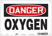 Safety Sign 7 inx10 in Polyethylene