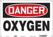 Safety Sign 10 inx14 in Polyethylene
