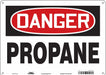 Safety Sign 10 inx14 in Polyethylene