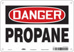 Safety Sign 7 inx10 in Vinyl