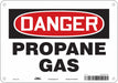 Safety Sign 7 inx10 in Polyethylene