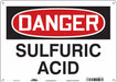 Safety Sign 10 inx14 in Polyethylene