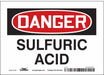 Safety Sign 5 inx7 in Vinyl