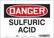 Safety Sign 7 inx10 in Vinyl